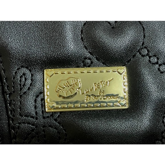 LUV BETSEY BY BETSEY JOHNSON  LBLEELA Mini Sling Backpack Quilted Heart Y2K NWT